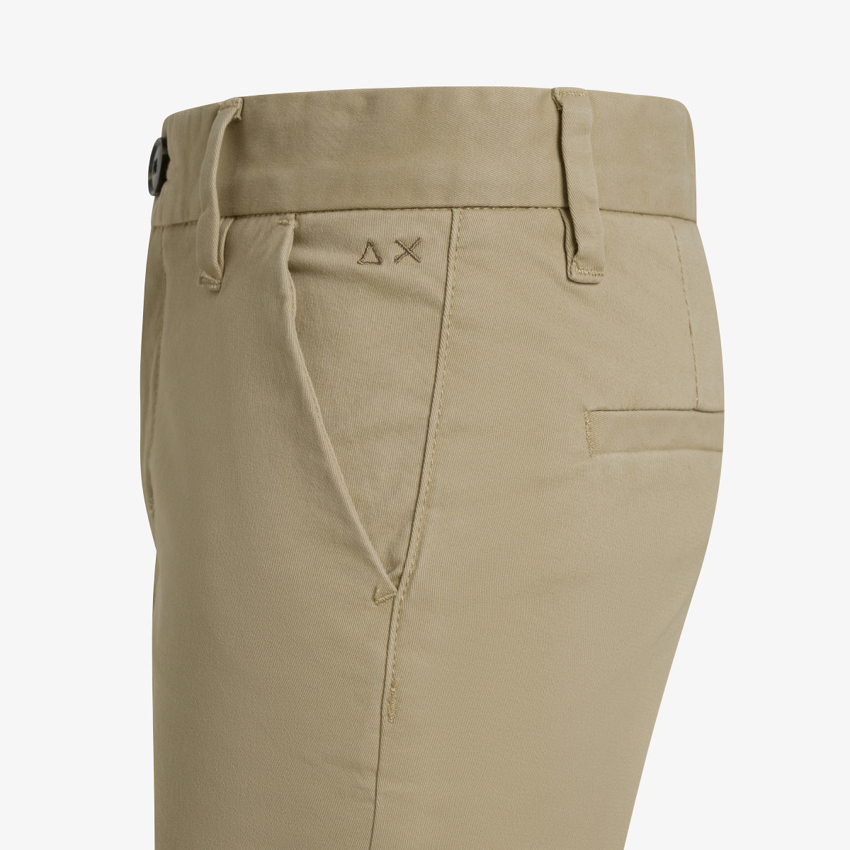 Cotton chinos BEIGE