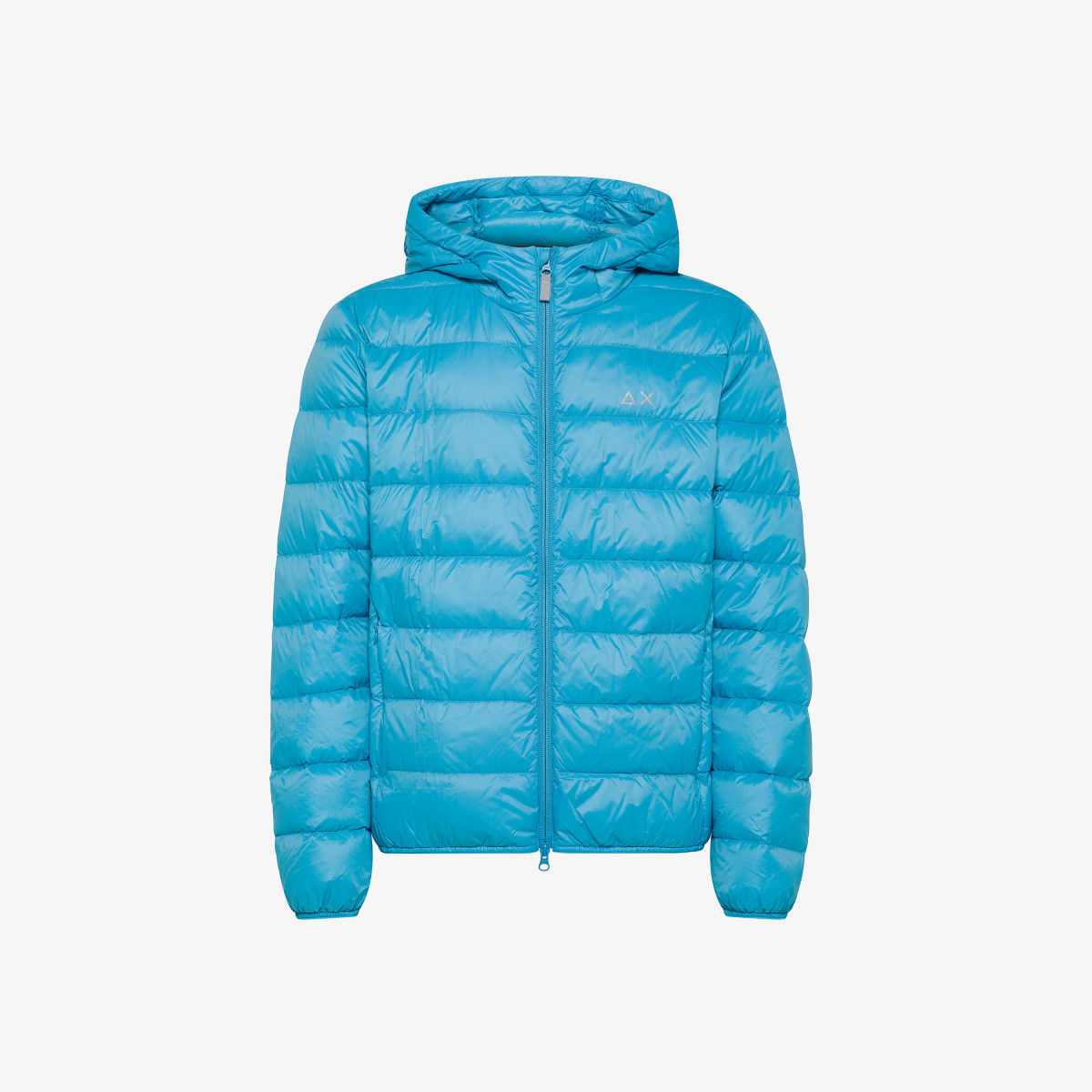 HOOD DOWN JACKET BLUE