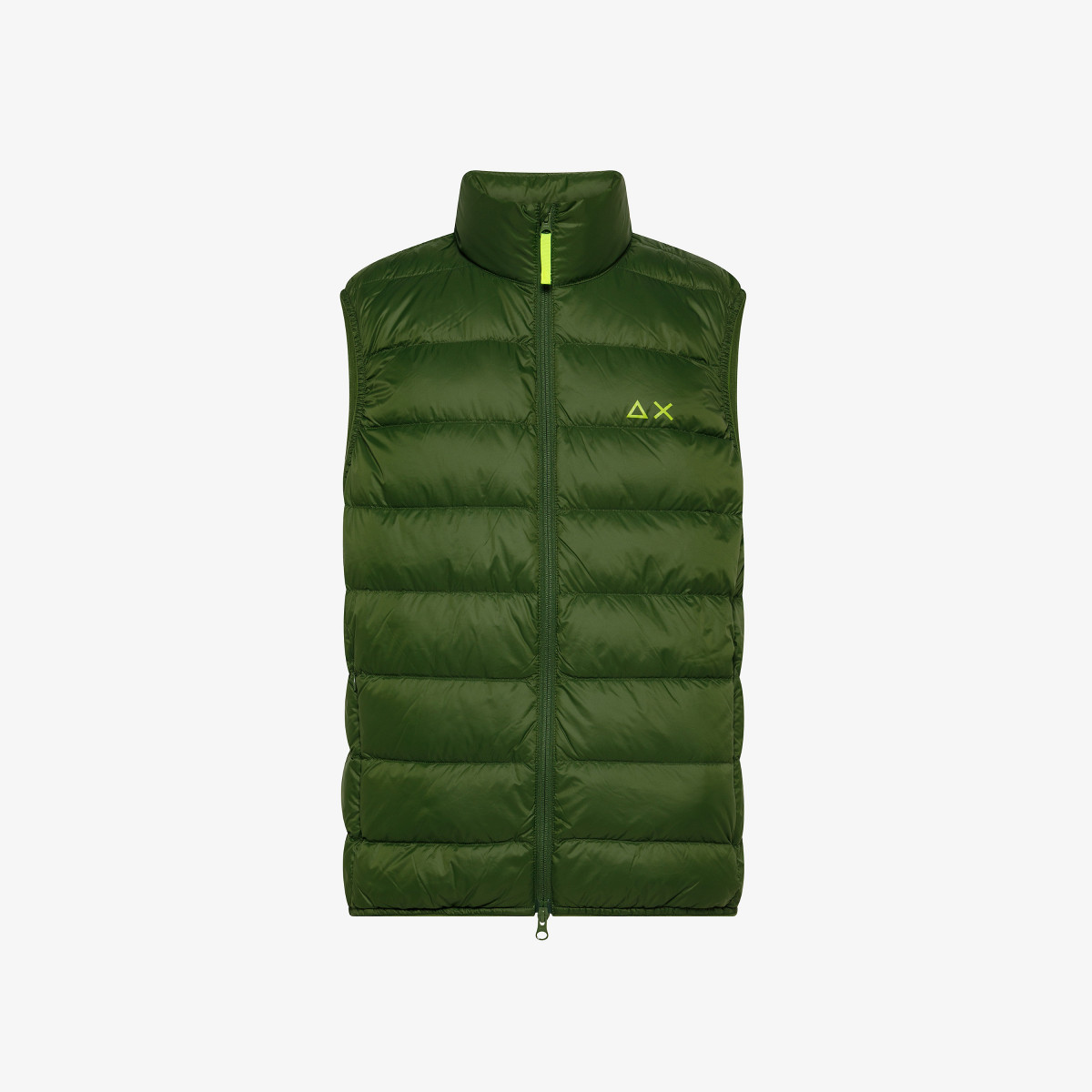 Sun 68 Gilet In Nylon Trapuntato - Uomo