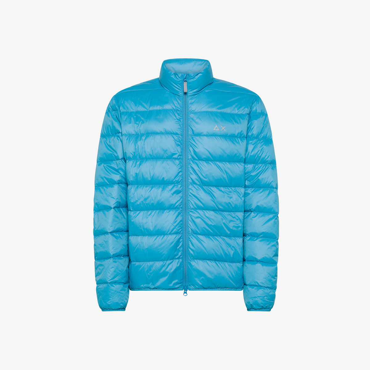 HIGH COLLAR DOWN JACKET BLUE