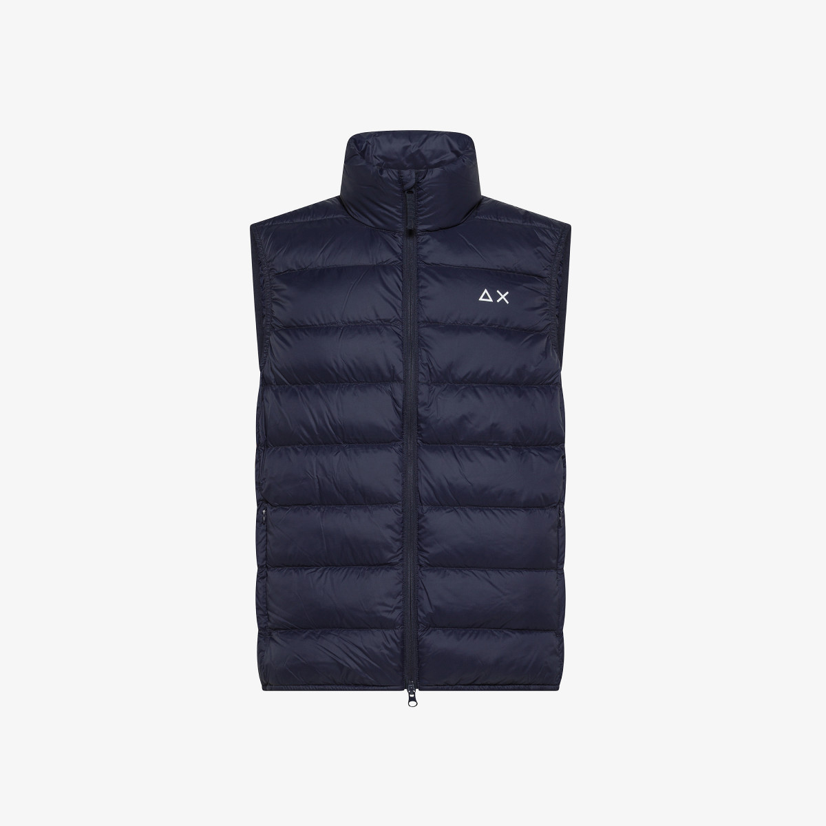 Gilet in nylon imbottito navy blue