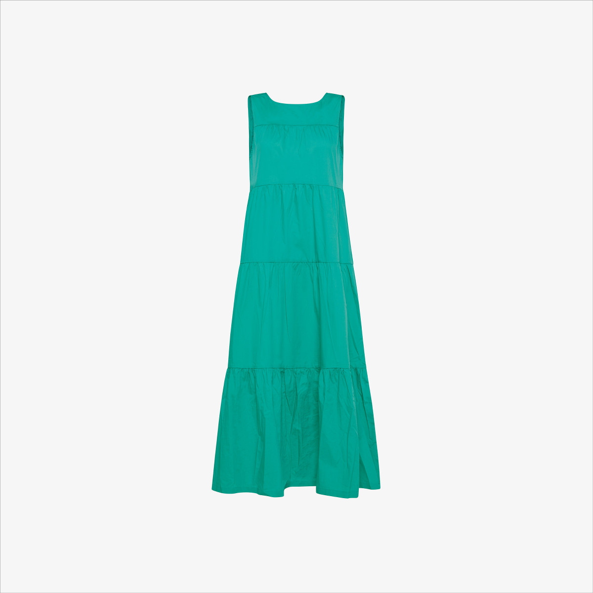 LONG DRESS NO SLV VERDE BOTTIGLIA