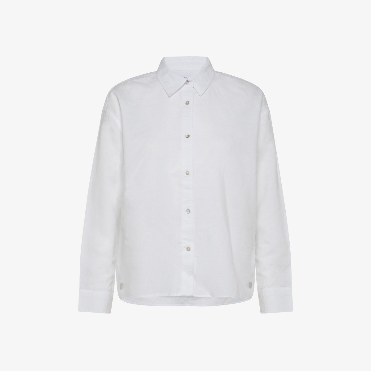 OVERSHIRT LINEN L/S PORCELLANA