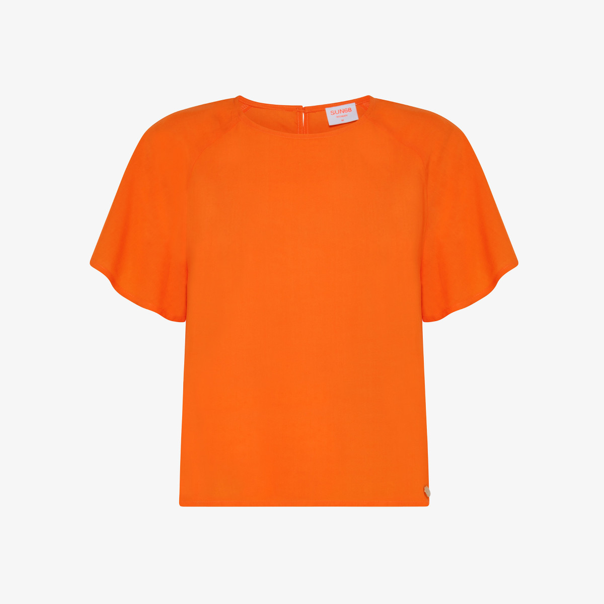 T-SHIRT SHIRT S/S ARANCIONE