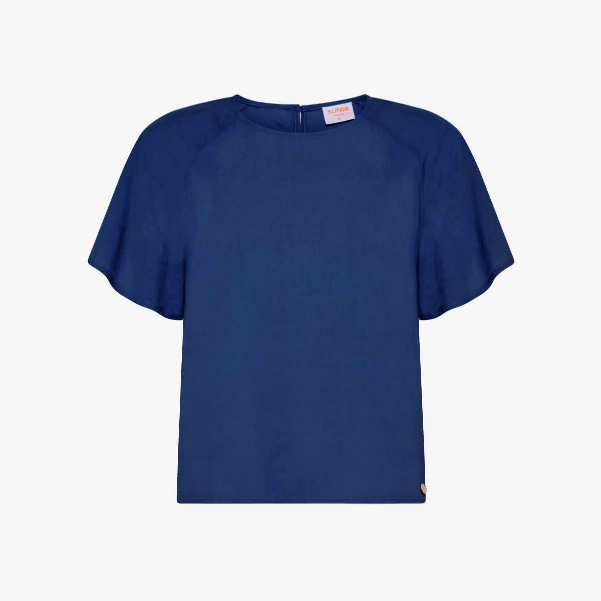 T-SHIRT SHIRT S/S DEEP BLUE