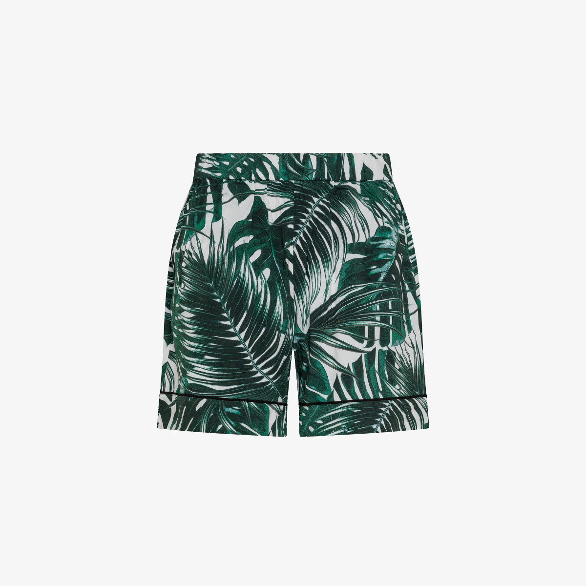 PANT SHORT BEACH ENGLISH GREEN/OFF WHITE
