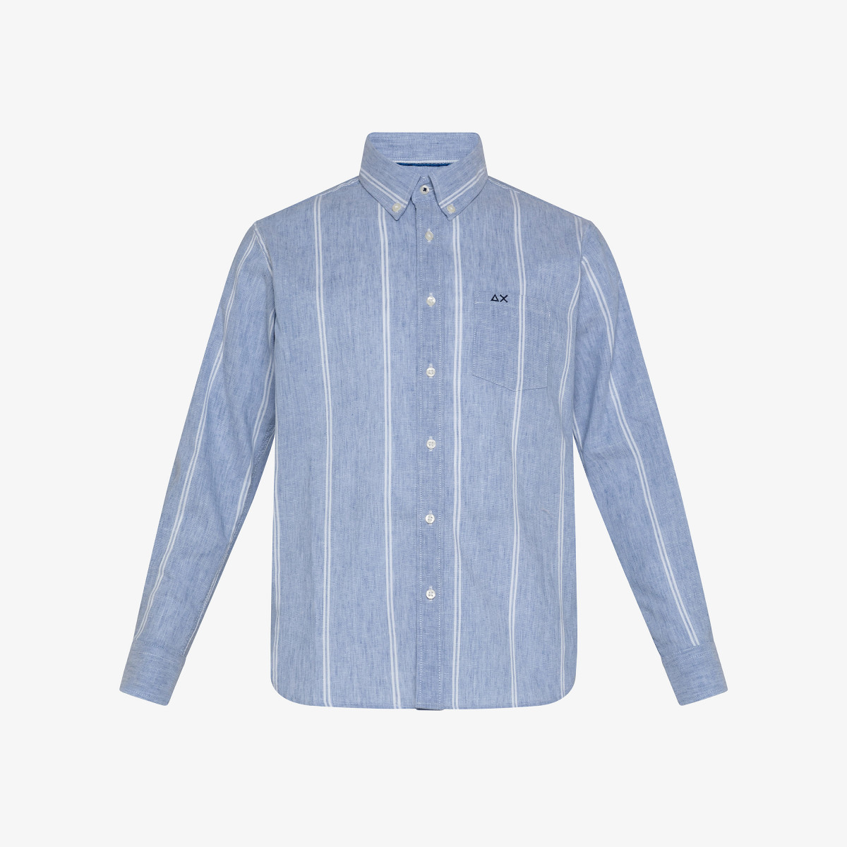BOY'S SHIRT LINEN STRIPES AVIO