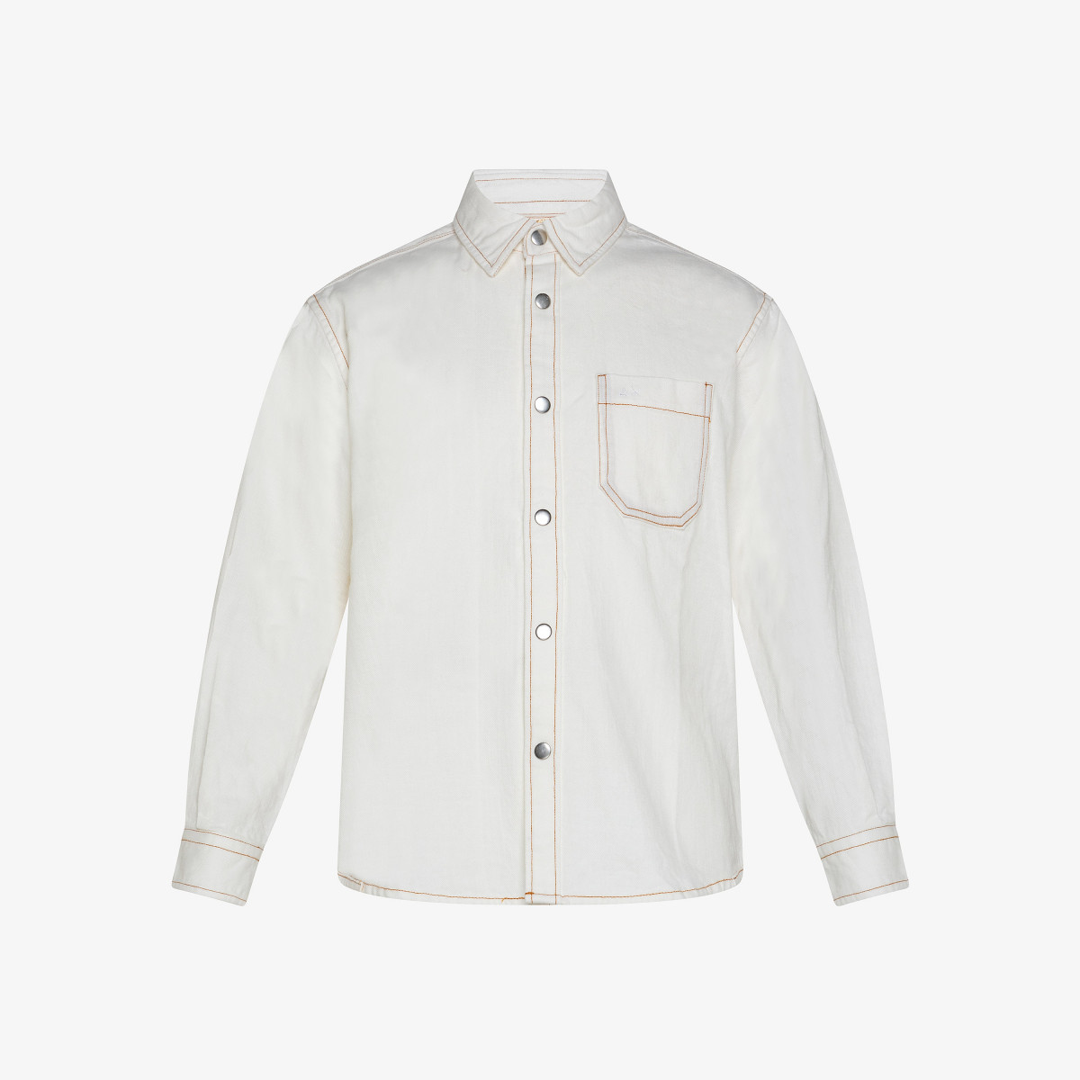 BOY'S SHIRT DENIM L/S BIANCO PANNA