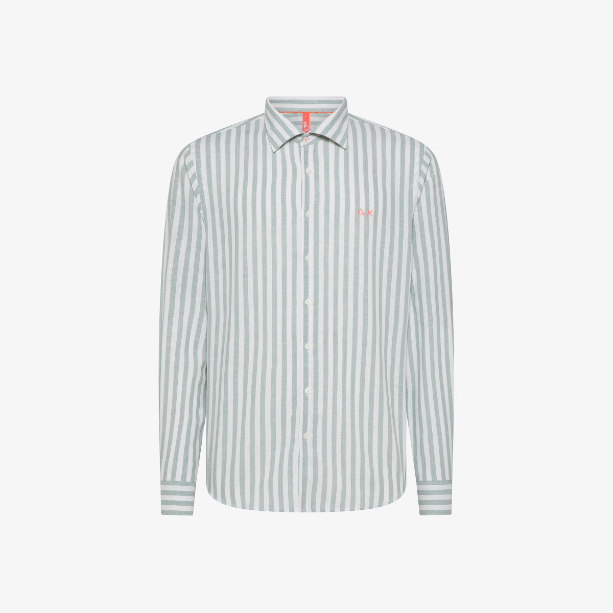 SHIRT FANCY STRIPE BEACH L/S