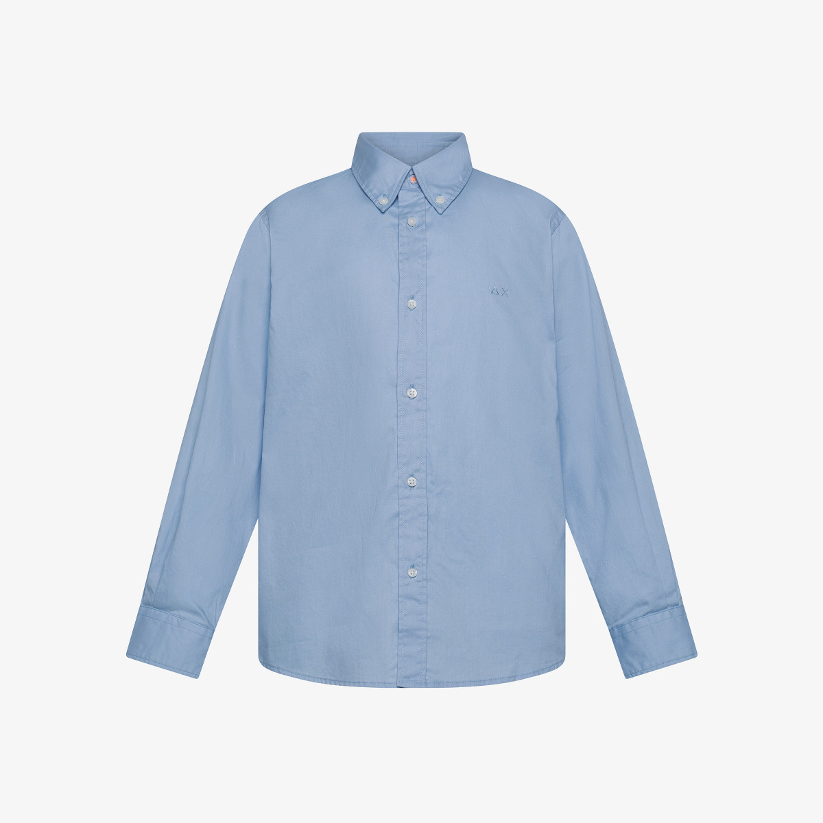 BOY'S SHIRT OXFORD B/D L/S AZZURRO