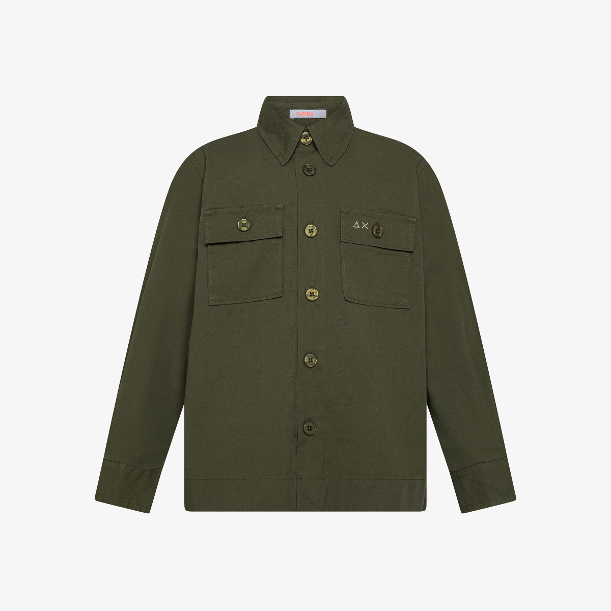 BOY'S OVERSHIRT VERDE SCURO