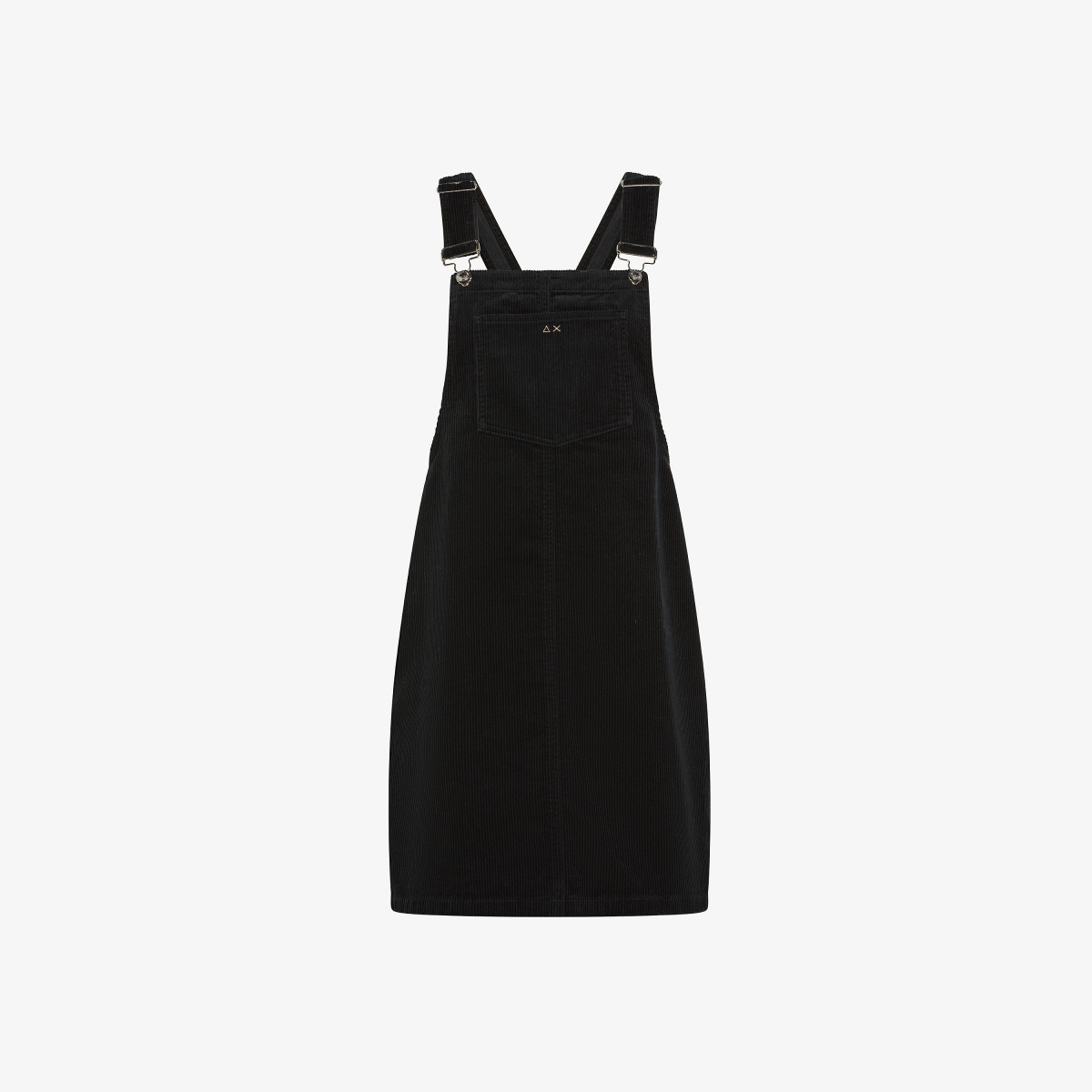 Corduroy dungaree dress