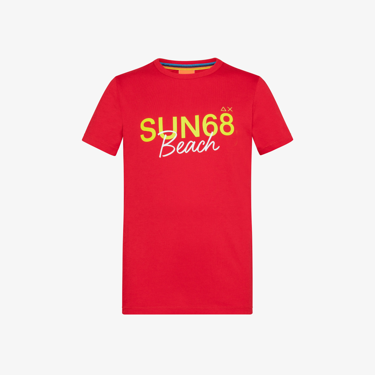 BOY'S T-SHIRT SUN68 BIG LOGO BEACH FIRE