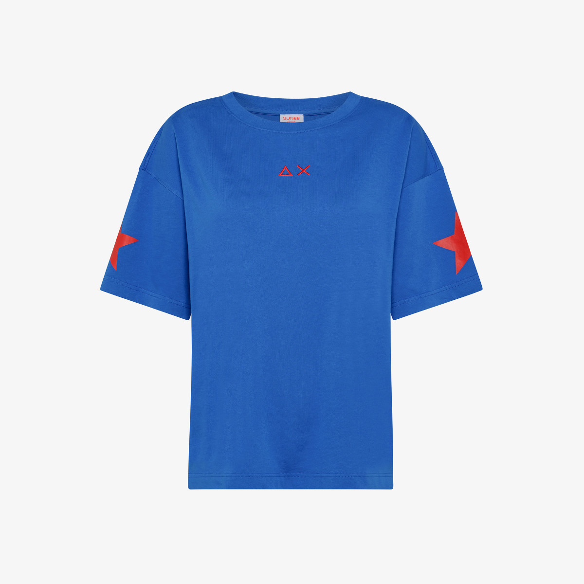 T-SHIRT OVER SPORTY S/S ROYAL