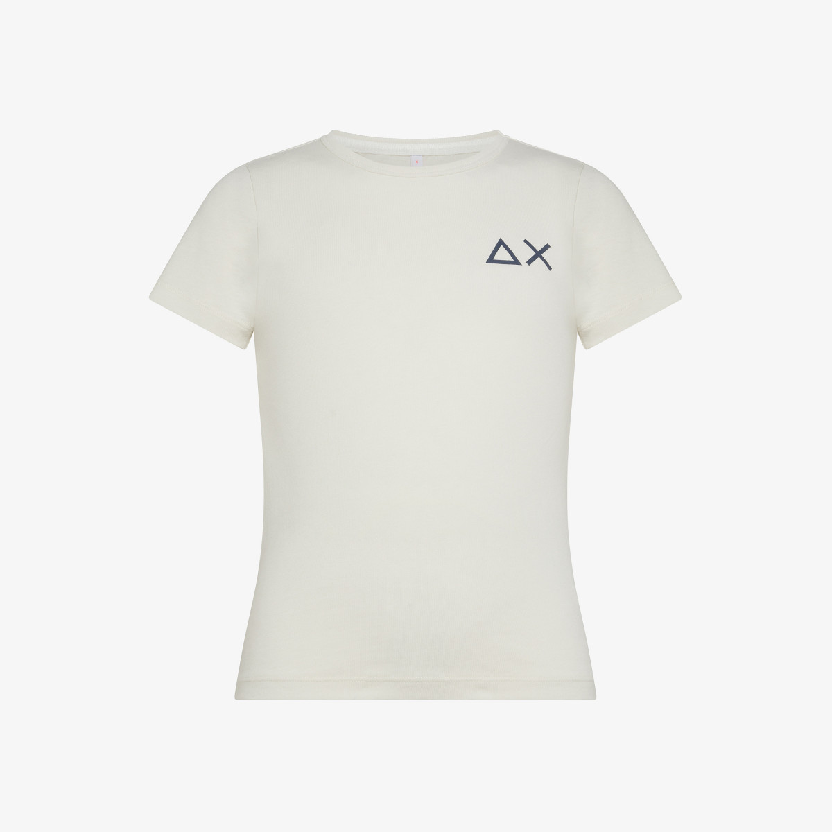 BOY'S T-SHIRT BIG AX LOGO ON CHEST S/S OFF WHITE