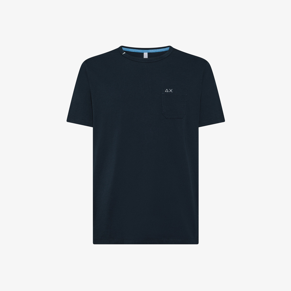 T-SHIRT POCKET BASIC S/S NAVY BLUE