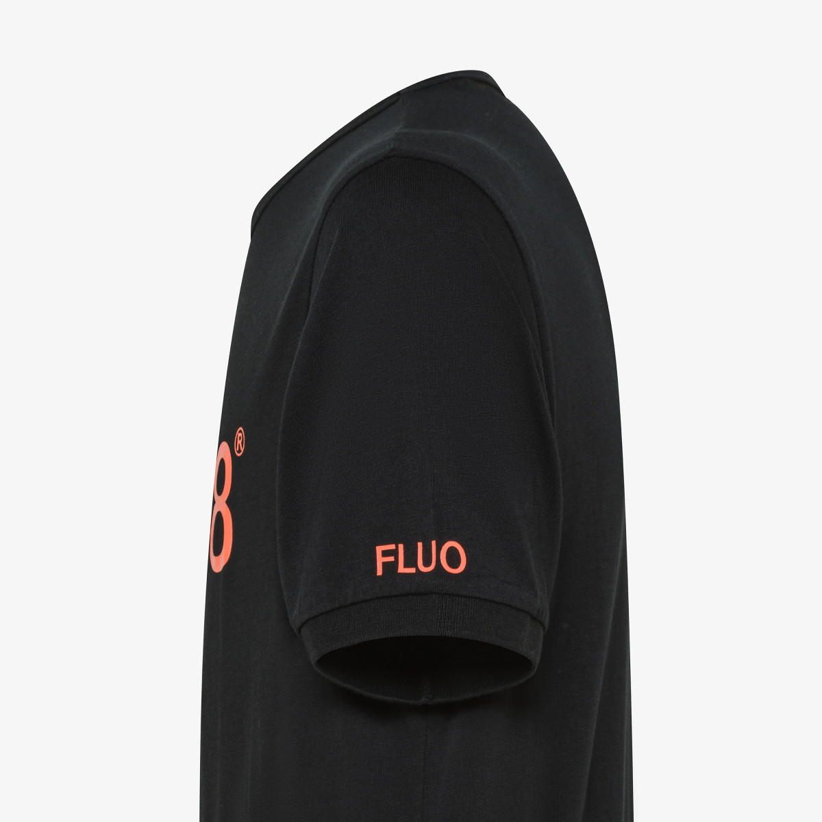 T-SHIRT PRINT FLUO S/S BLACK