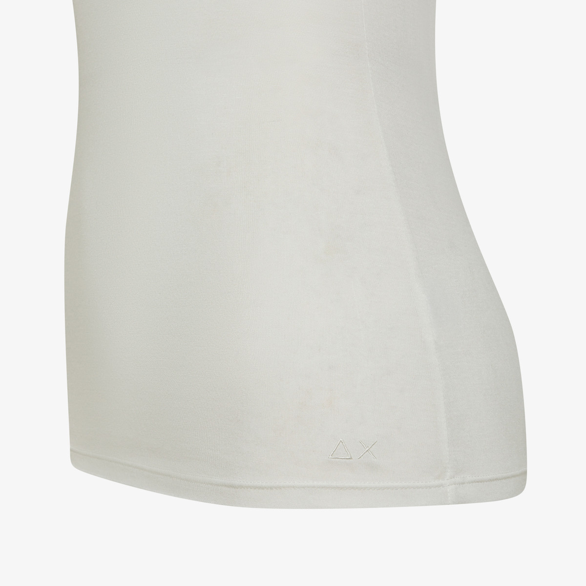 T-SHIRT ROUND NECK MODAL S/S OFF WHITE