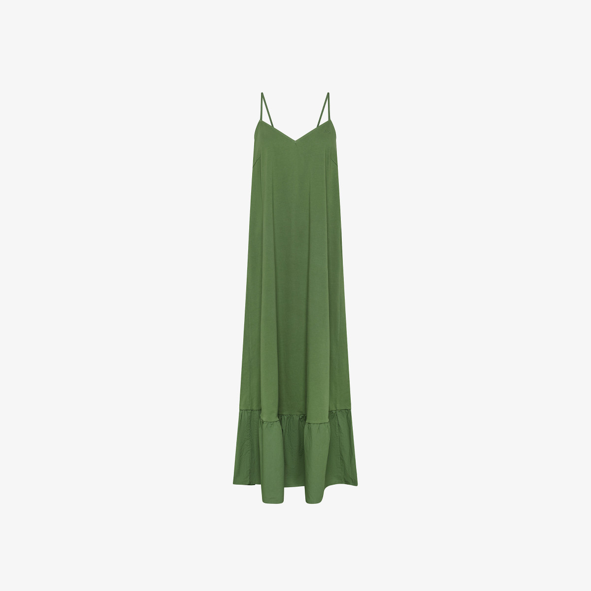 Sage green cotton dress