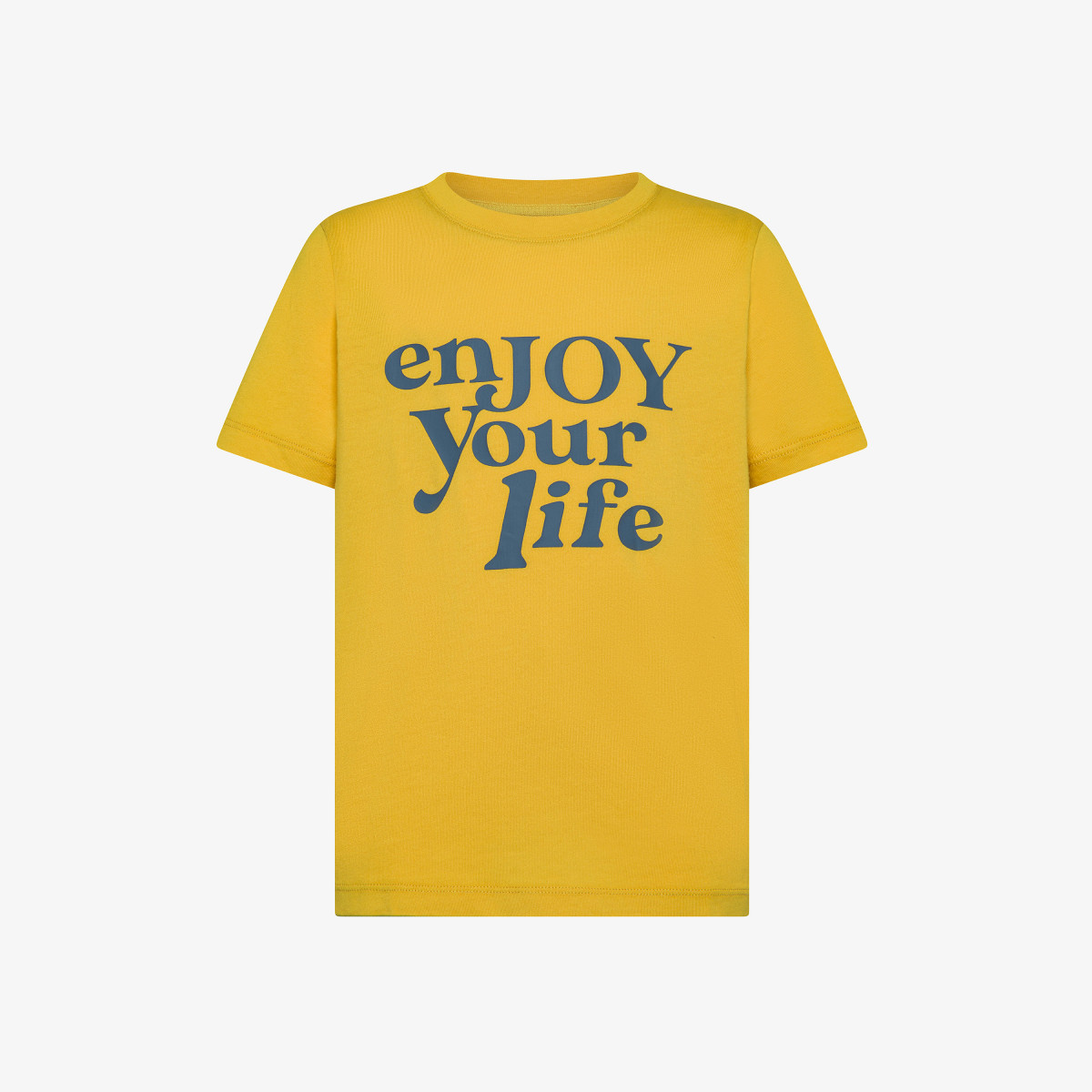 BOY'S T-SHIRT PRINTED S/S GIALLO