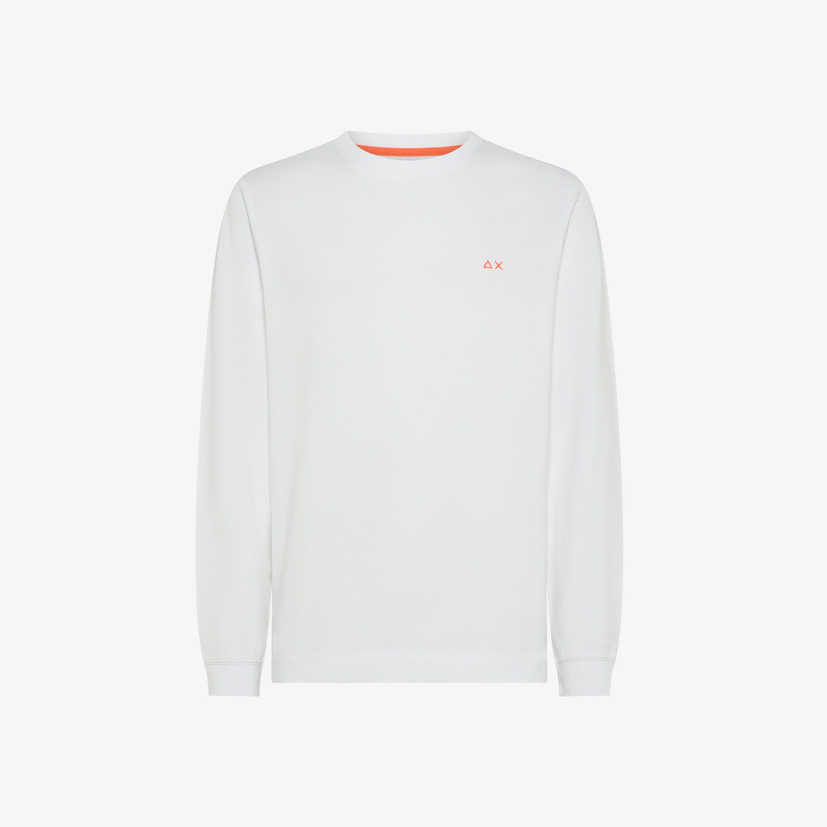 T-SHIRT SOLID PE L/S WHITE