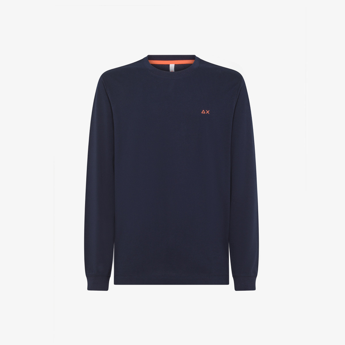 T-SHIRT SOLID PE L/S NAVY BLUE