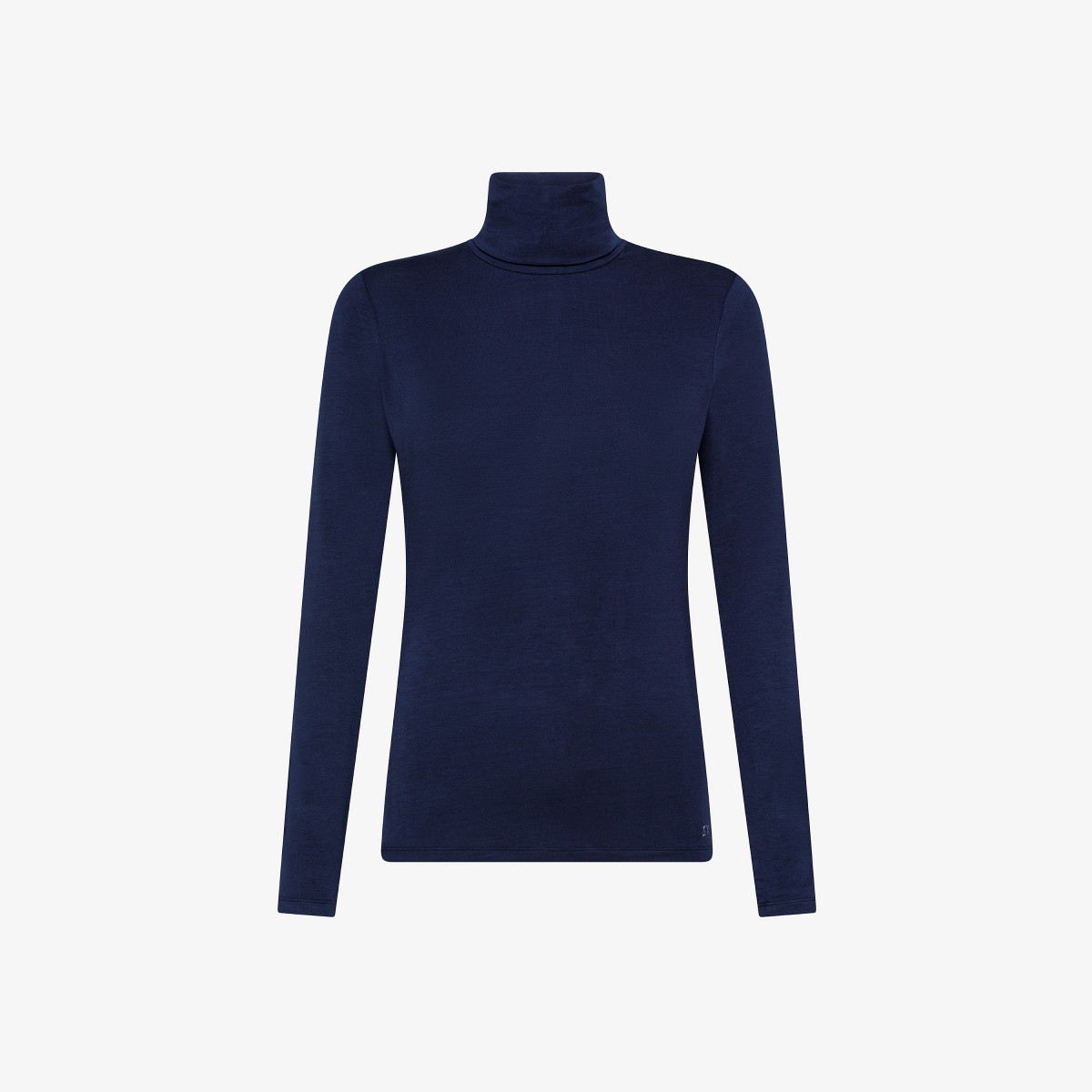 TSHIRT TURTLE NECK L/S NAVY BLUE