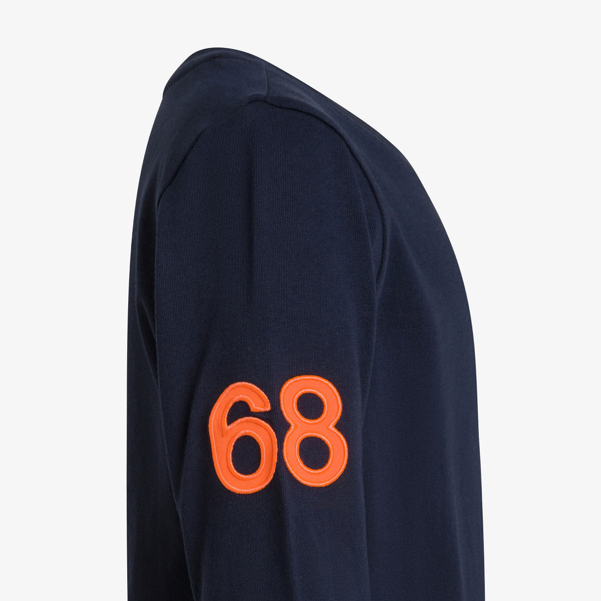 Cotton T-shirt NAVY BLUE