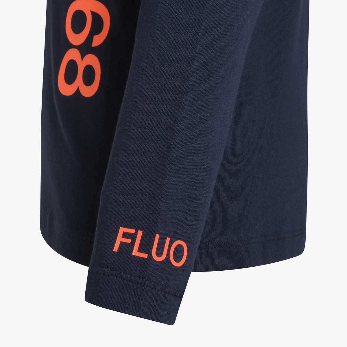 Cotton T-shirt NAVY BLUE