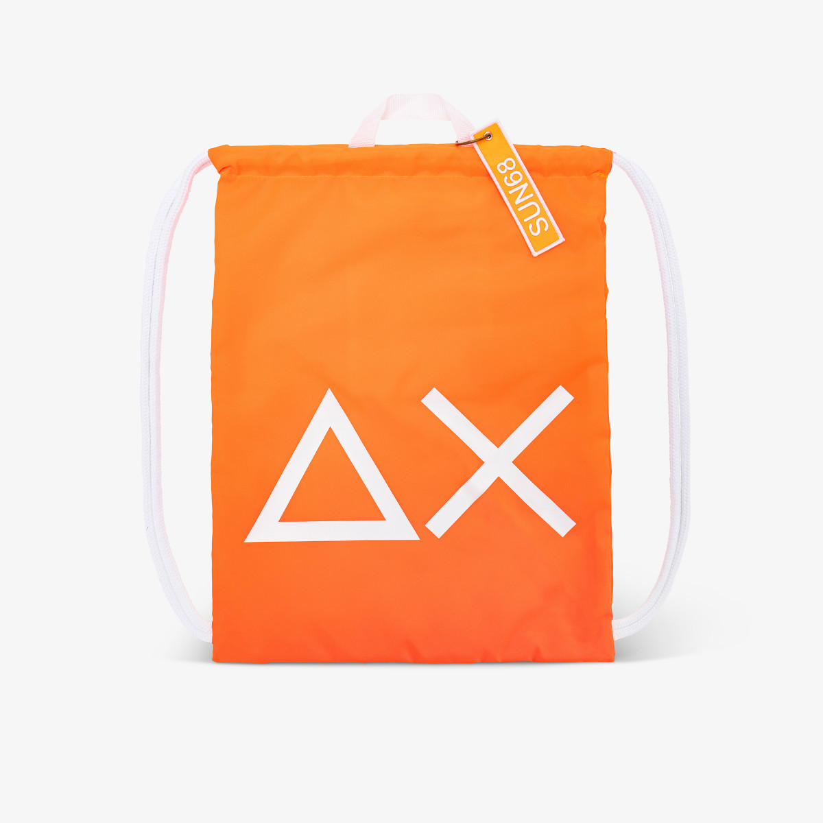 SHOE BAG ORANGE FLUO/WHITE