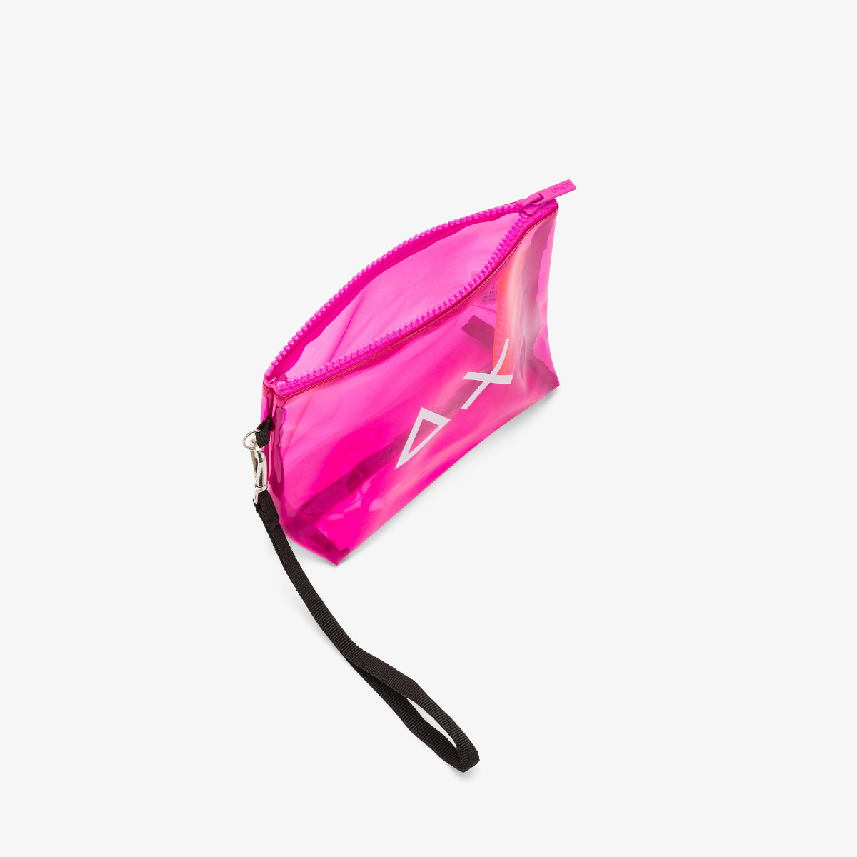 Pochette in PVC fucsia