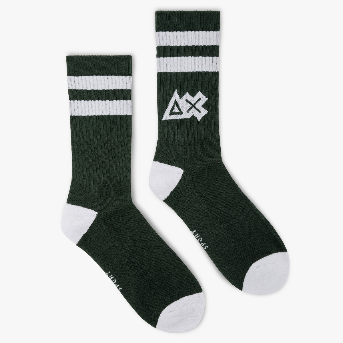 Cotton socks DARK GREEN