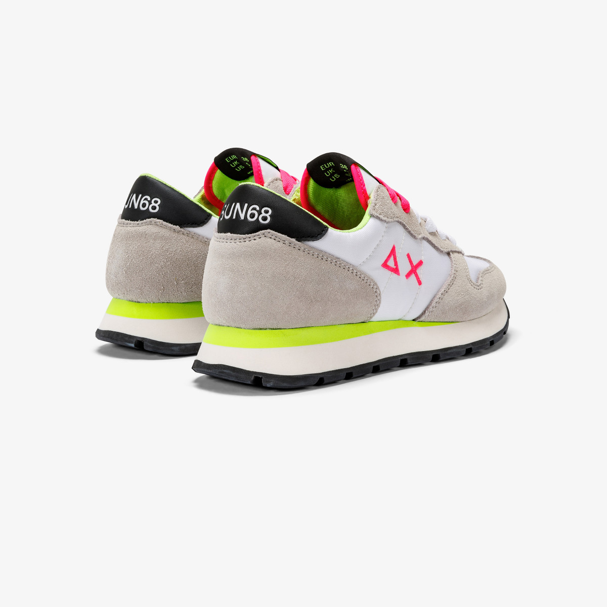 ALLY SOLID NYLON WHITE/YELLOW FLUO