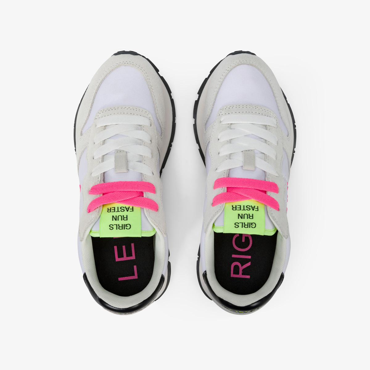 ALLY SOLID NYLON WHITE/FUXIA FLUO