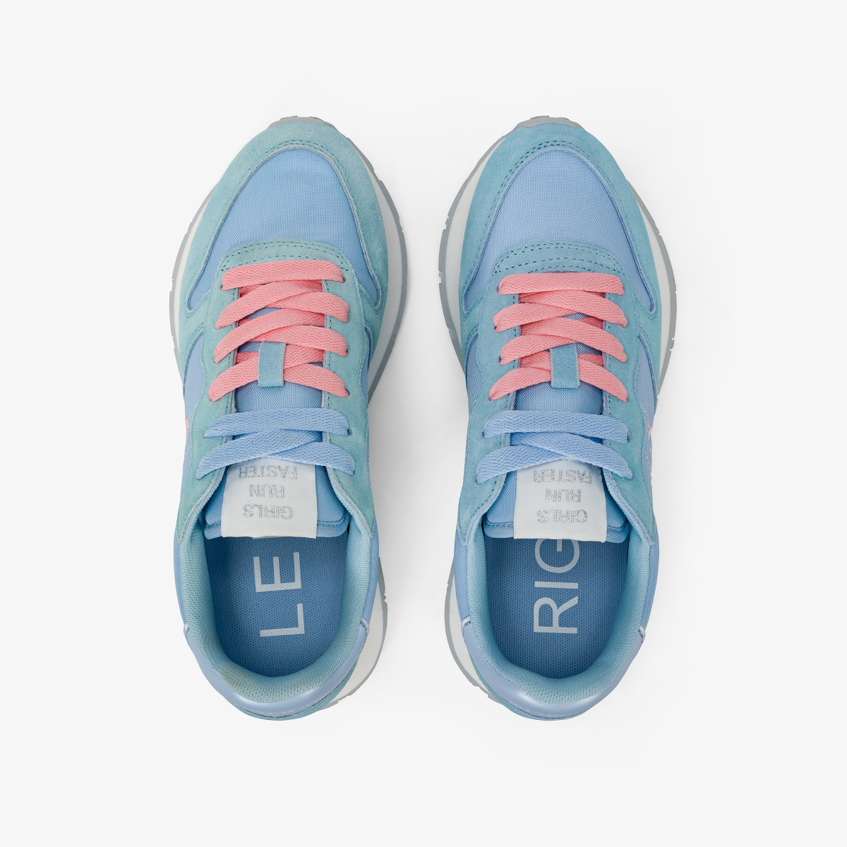 ALLY SOLID NYLON AZZURRO