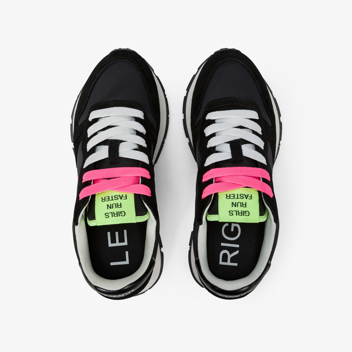 ALLY SOLID NYLON BLACK/FUXIA FLUO