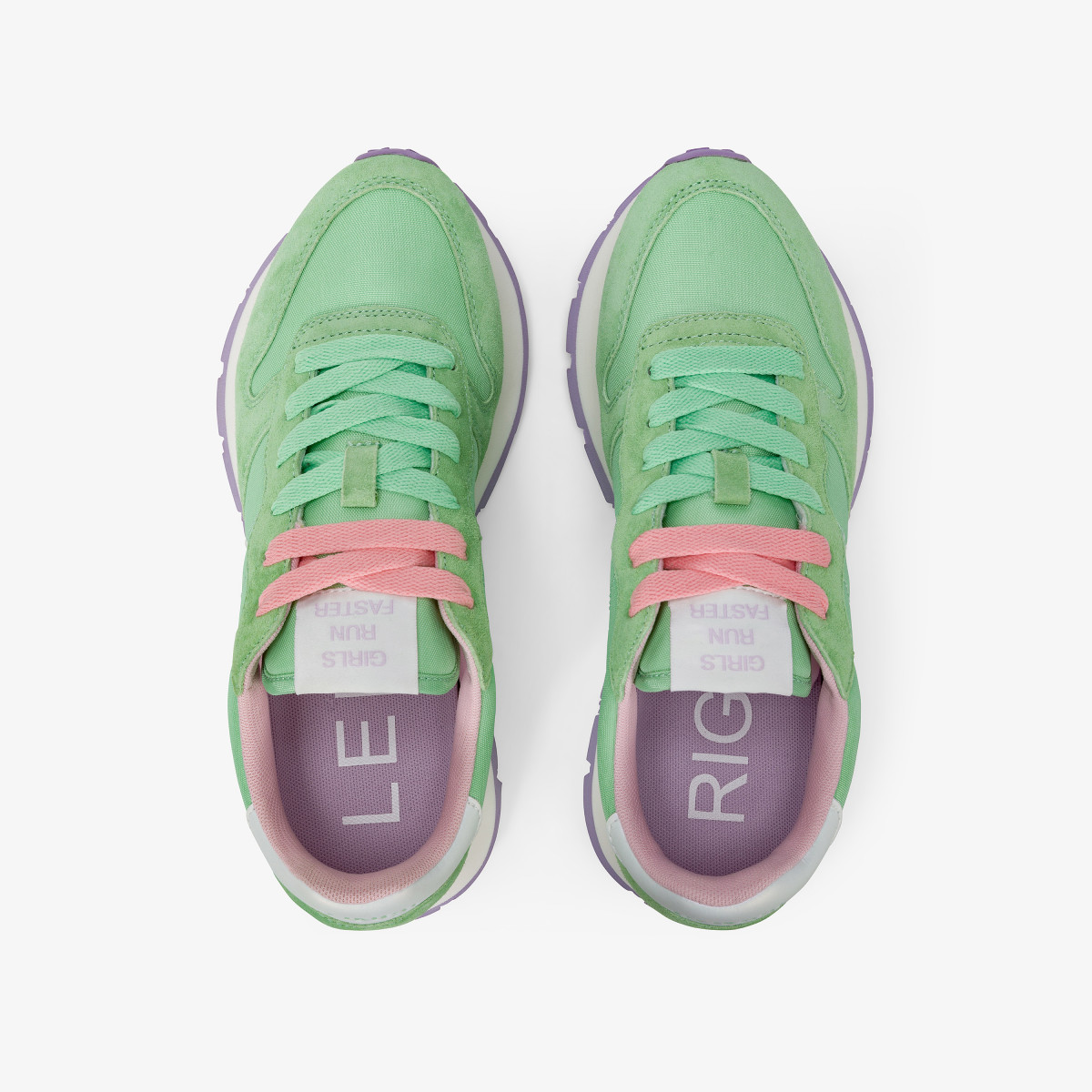 ALLY SOLID NYLON VERDE MENTA