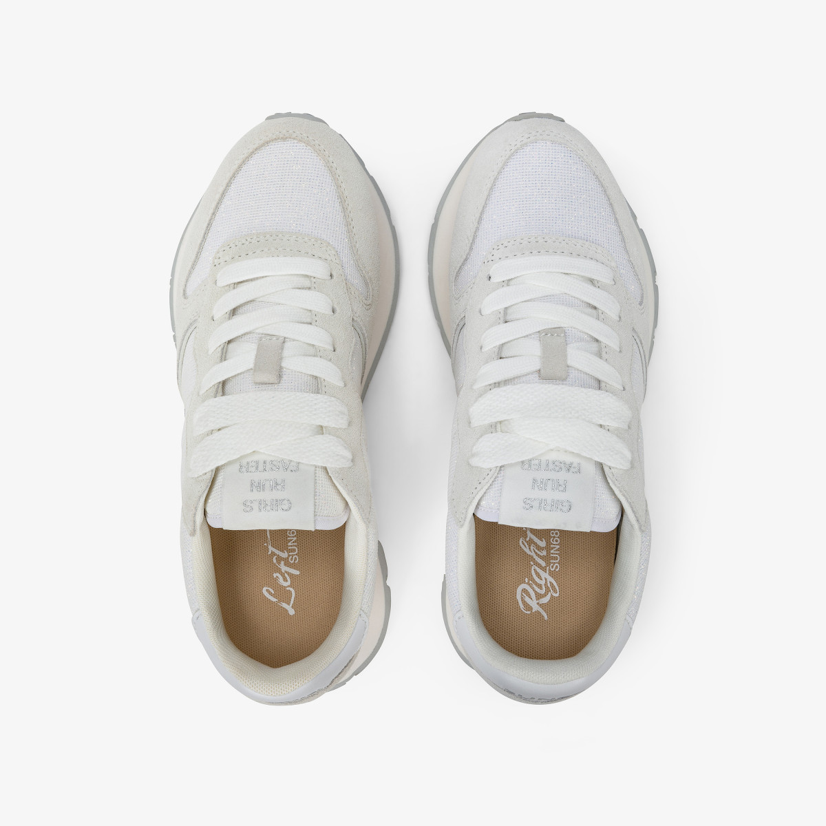 ALLY GLITTER TEXTILE BIANCO