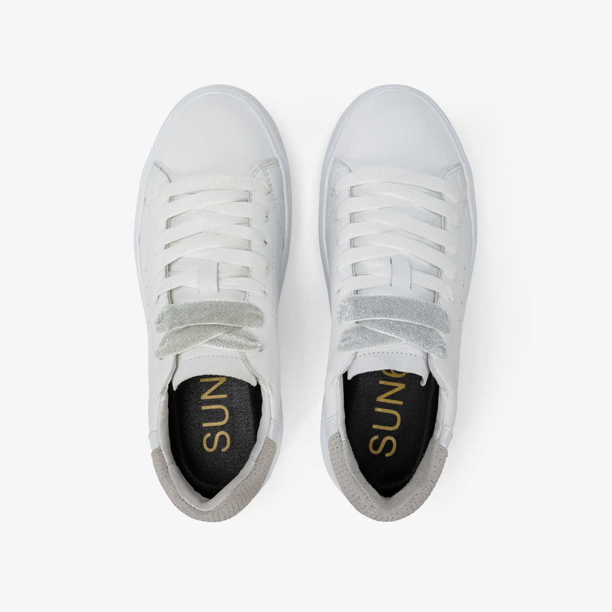 GRACE LEATHER BIANCO/BIANCO