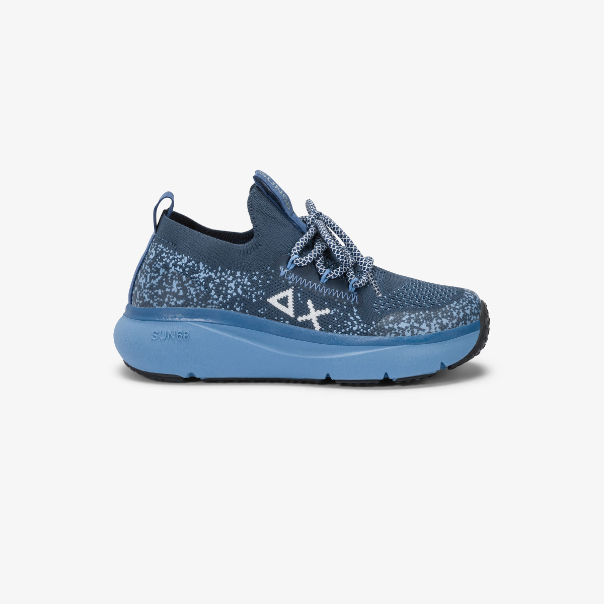 Boys’ Jupiter Knit navy blue sneaker