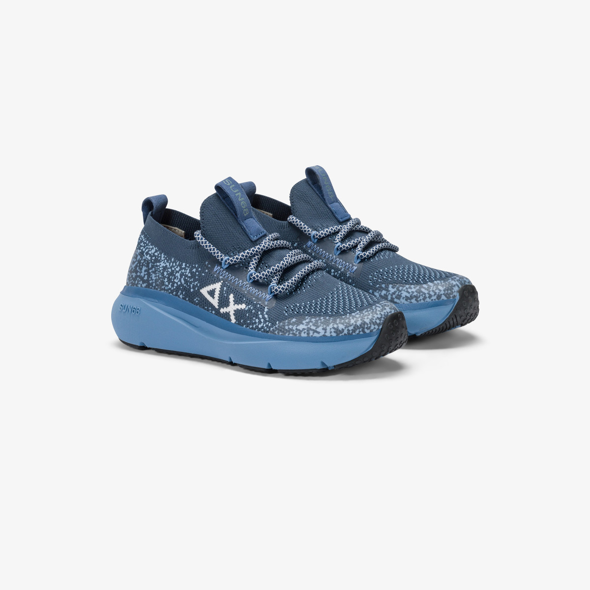 Boys’ Jupiter Knit navy blue sneaker