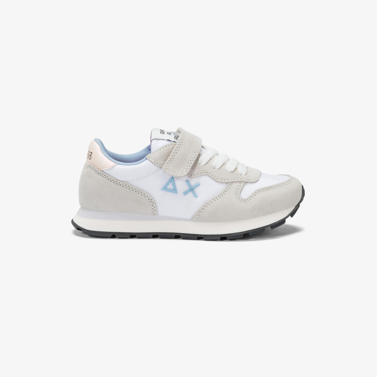 GIRL'S ALLY SOLID NYLON (KID) BIANCO