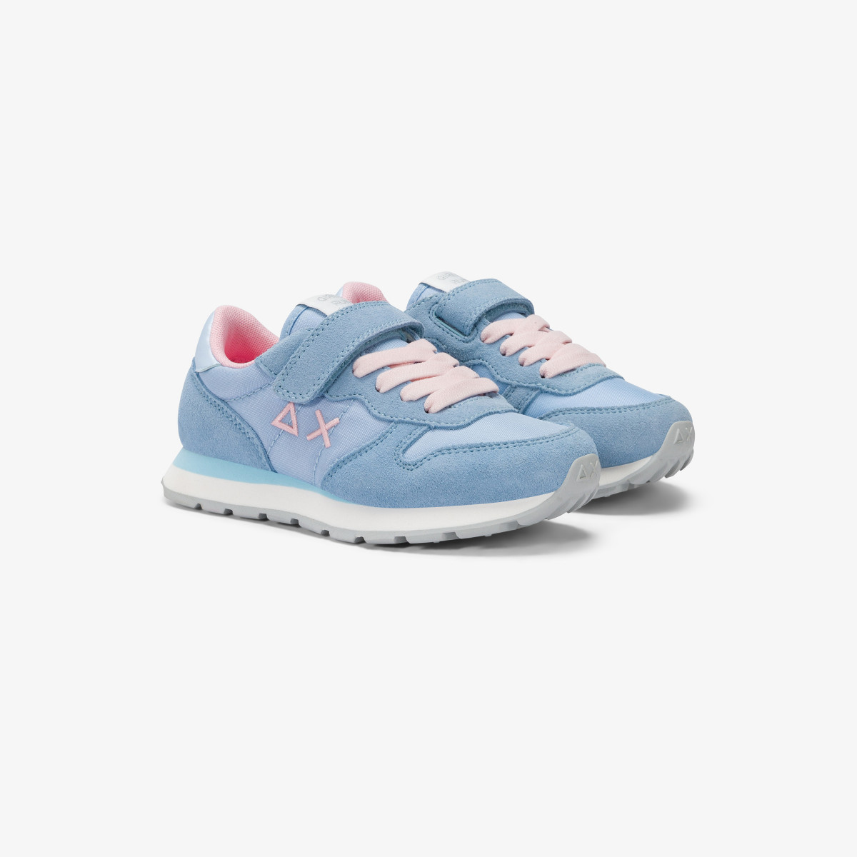 GIRL'S ALLY SOLID NYLON (KID) LIGHT BLUE