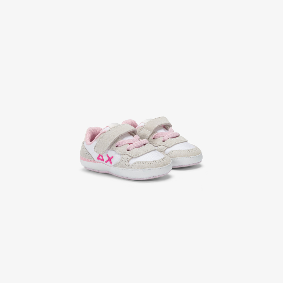 GIRL'S ALLY SOLID NYLON (NEW BORN) BIANCO