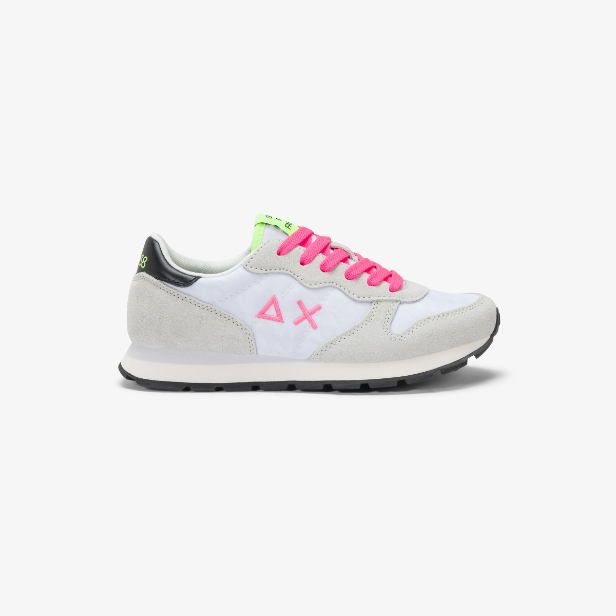 GIRL'S ALLY SOLID NYLON (TEEN) WHITE/FUXIA FLUO