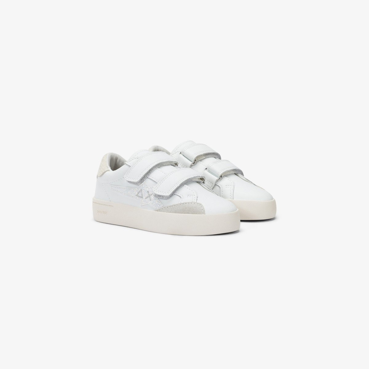 Sneaker Girl's Katy in pelle bianca