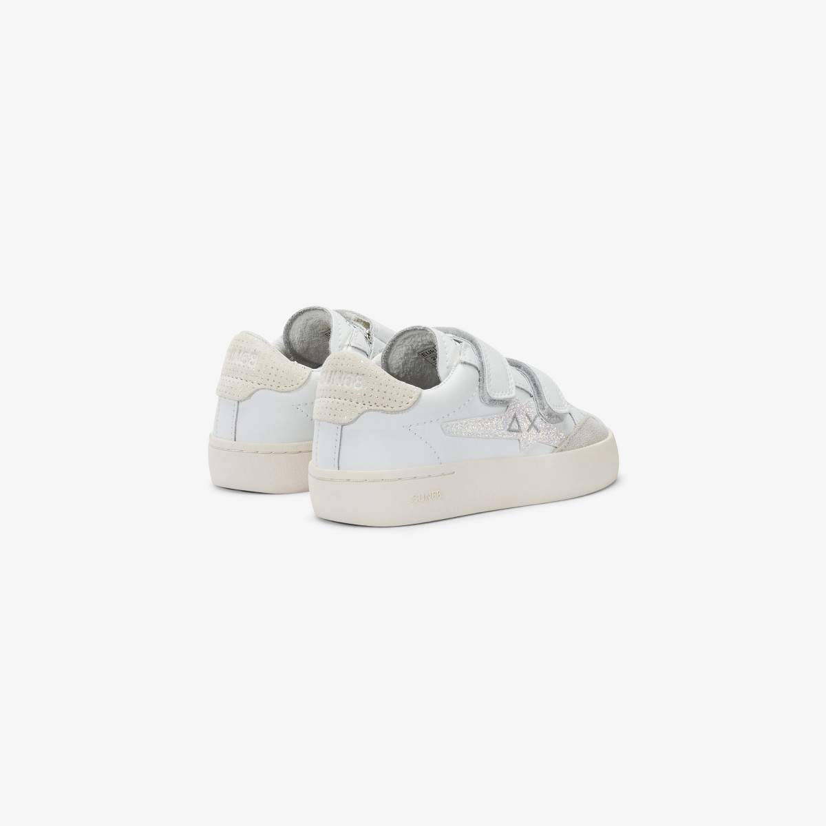 Sneaker Girl's Katy in pelle bianca
