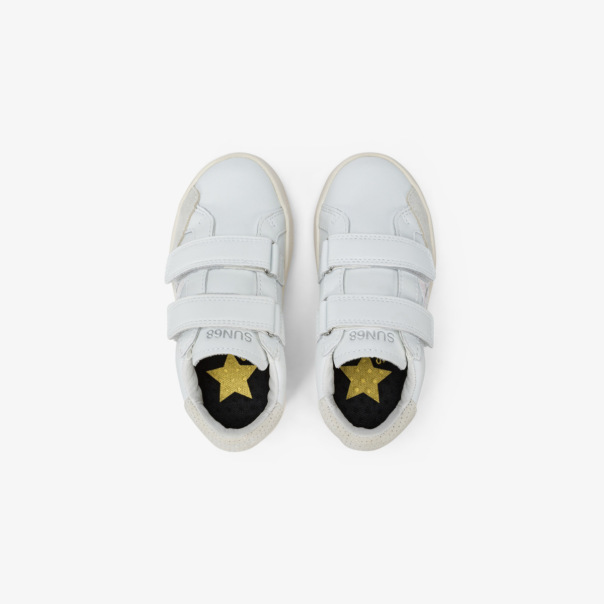 Sneaker Girl's Katy in pelle bianca