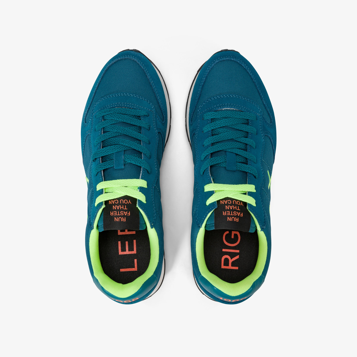 Tom Fluo nylon and suede sneaker OTTANIO
