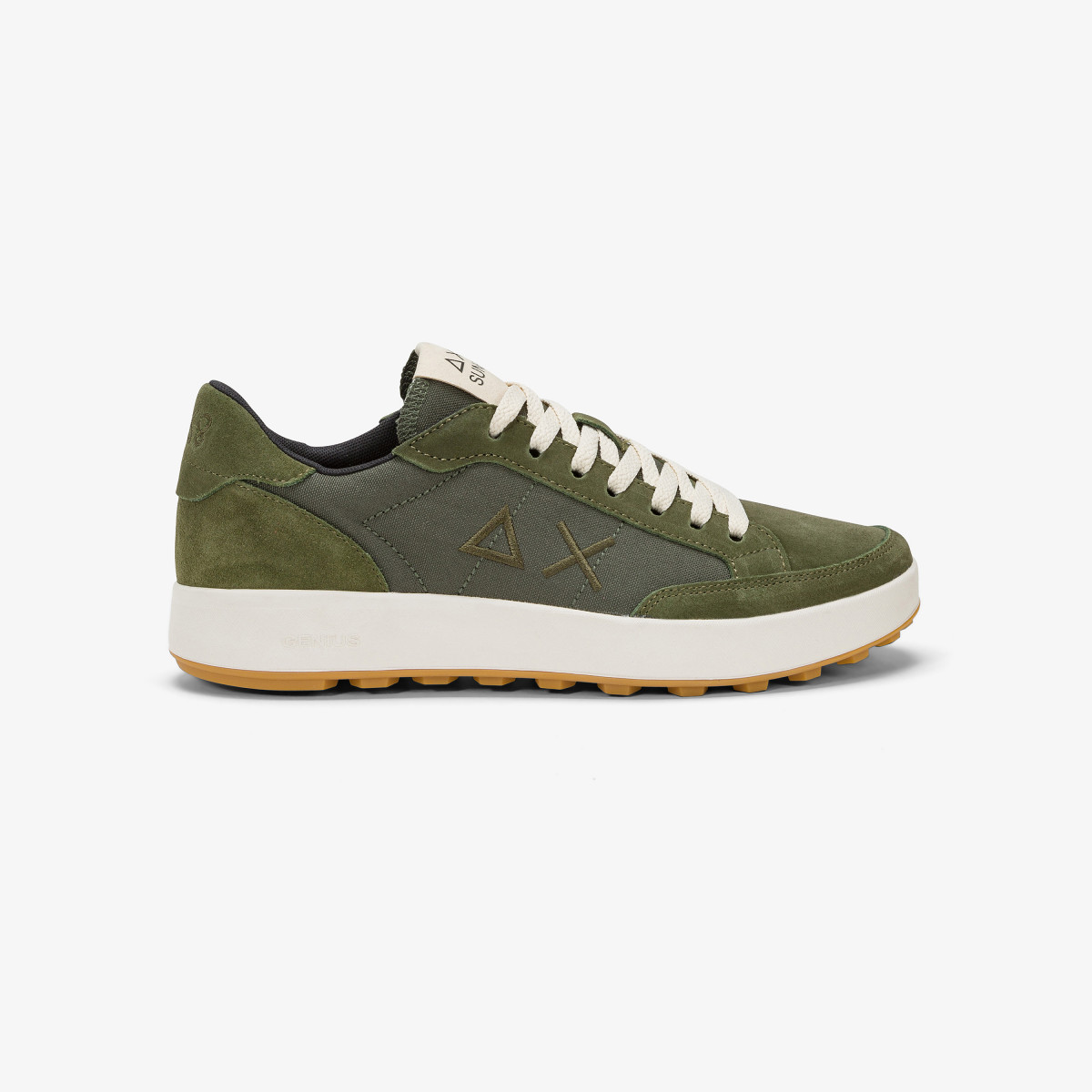 Sun 68 Sneaker Genius In Nylon E Suede - Scarpe